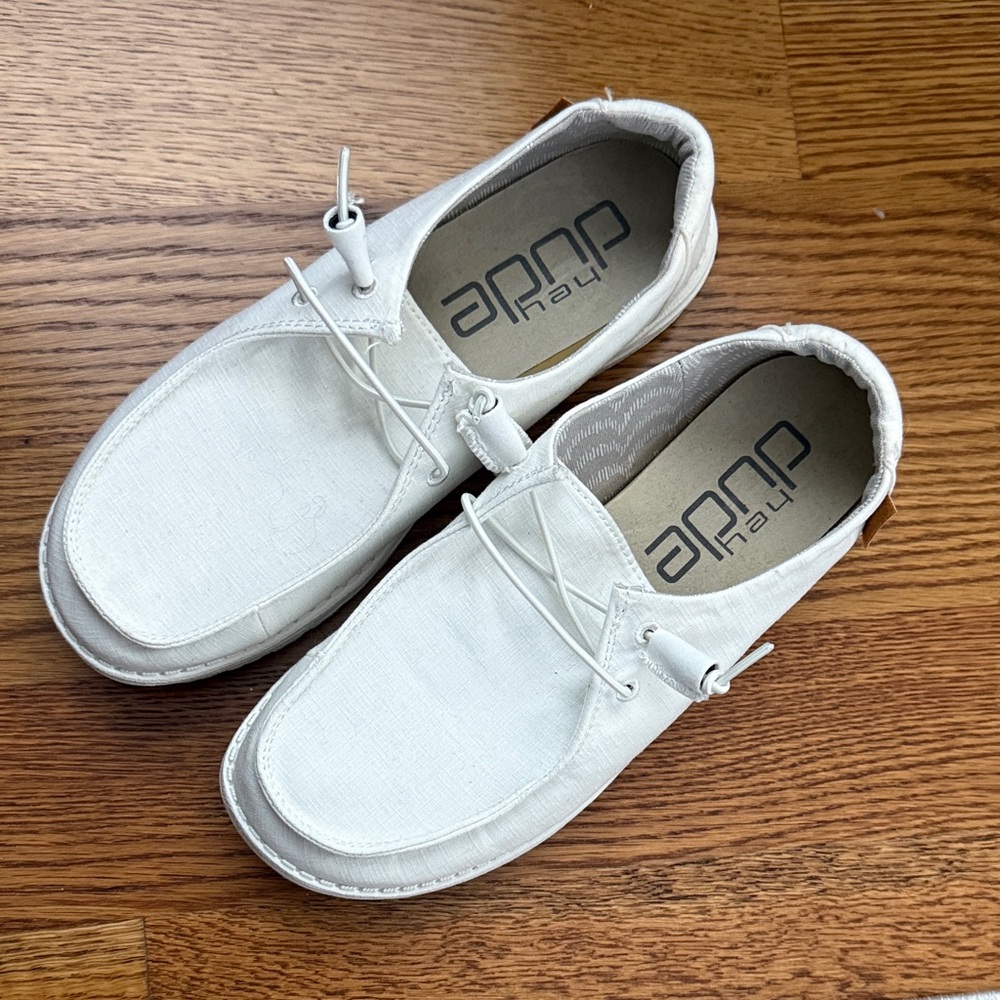 Women’s White hey dudes Casual Shoes